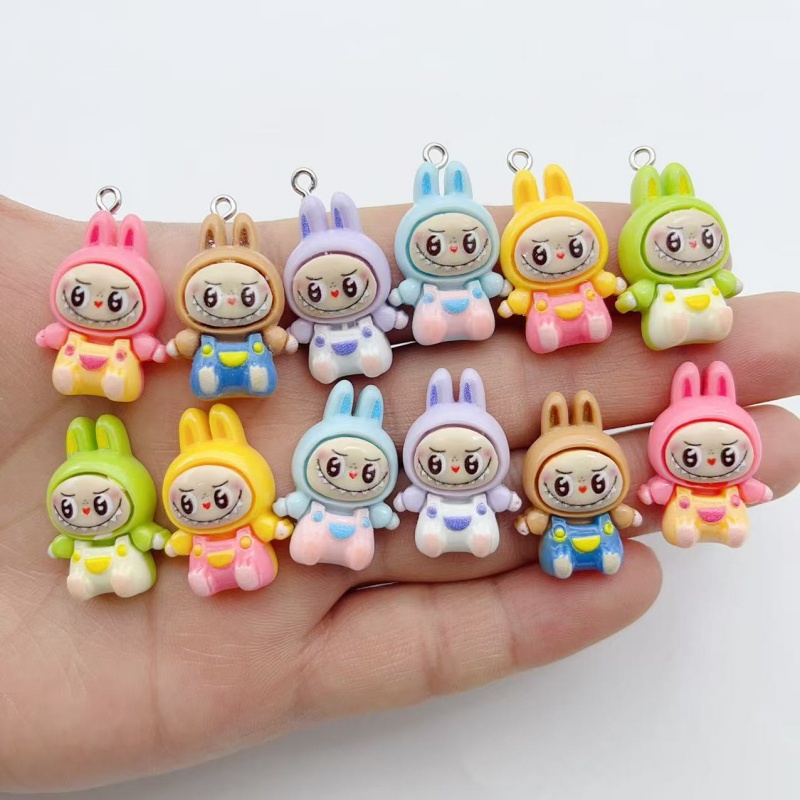 10Pcs Kawaii Rabbit Strawberry - Resin Art Essentials review and price