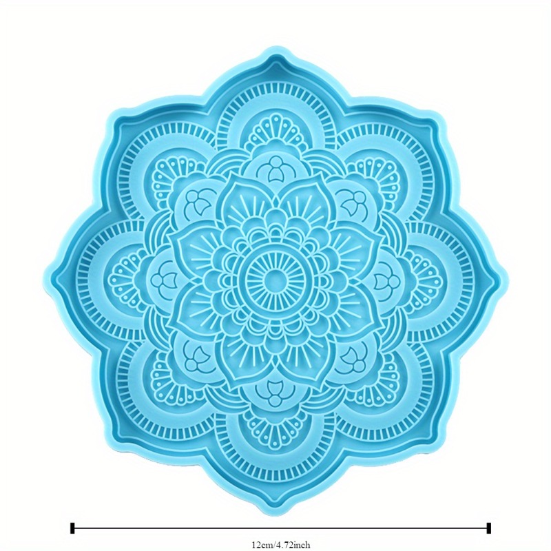 Mandala Coaster Silicone Mold  - Resin Art Tool Kit review and price