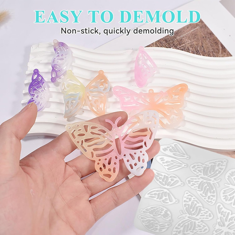 A95D-143Pcs Resin Earring Mold - Resin Art Earrings Kit review and price
