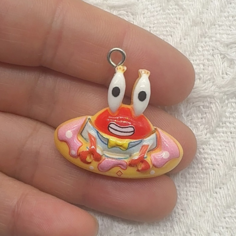 10pcs cartoon resin pendant, D - Resin Art Essentials review and price
