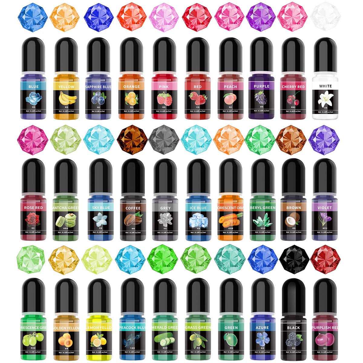 5ml/Bottle Epoxy Resin Pigment - Resin Art Glue review and price