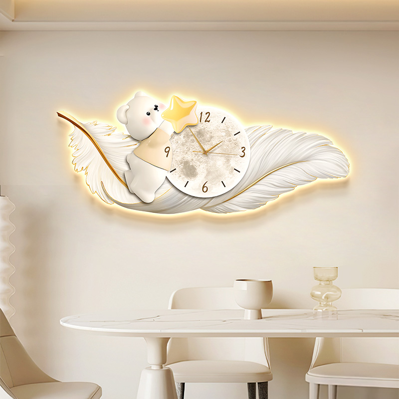 Big Size Metal Wall Art Clock  - Resin Art Clock review and price