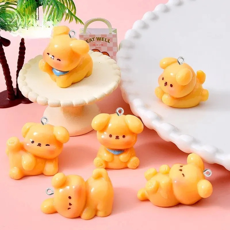 10Pcs Cute Cartoon Dog Acrylic - Resin Art Essentials review and price