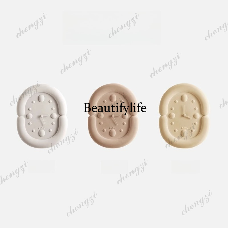Silent Aesthetic Wall Clocks L - Resin Art Clock review and price