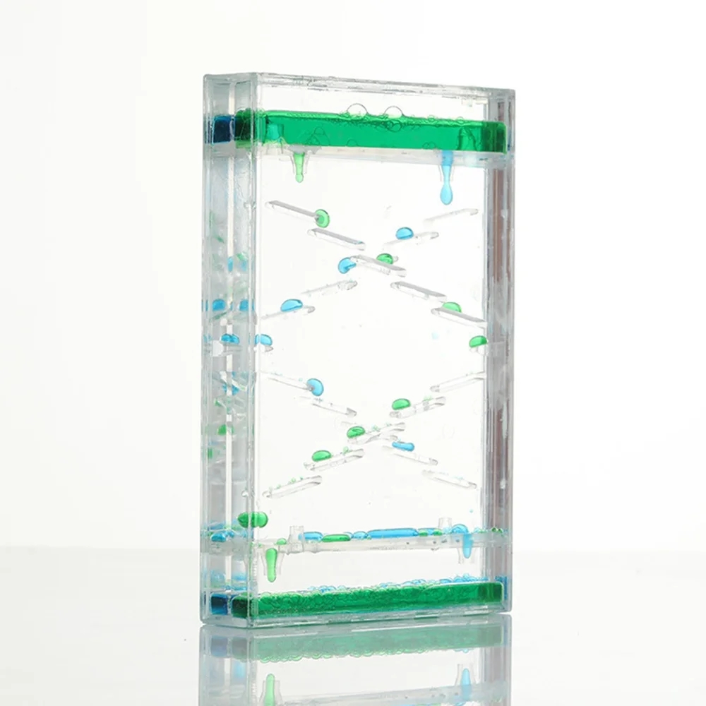 Color Two-color Hourglass Time - Resin Art Clock review and price