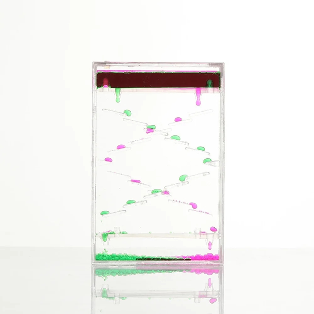 Color Two-color Hourglass Time - Resin Art Clock review and price